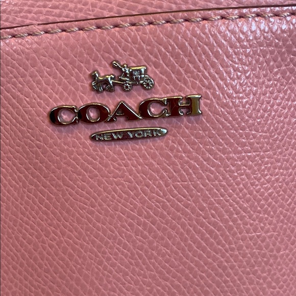 Coach Pink and Silver Crossbody Bag - Picture 2 of 16
